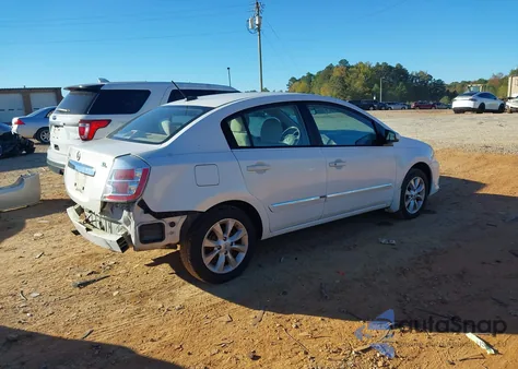 2010 Nissan Sentra 2.0Sl from USA, damaged, VIN 3N1AB6AP4AL728778